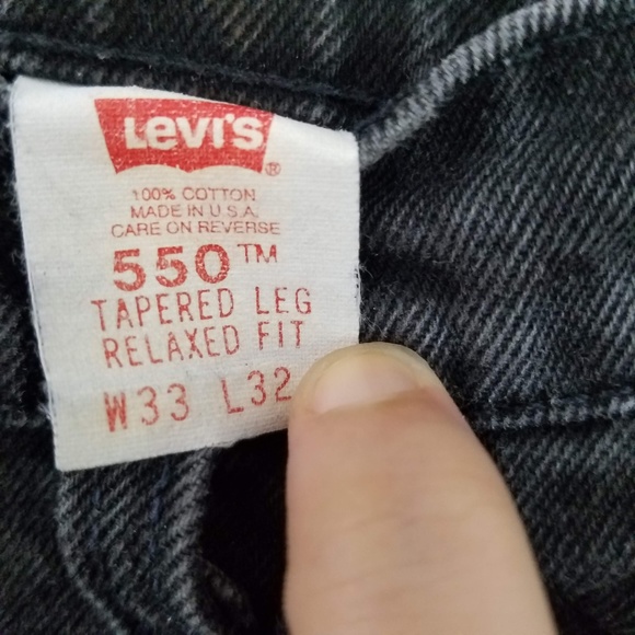 Levi's VTG 550 High-Rise Relaxed Fit Tapered Leg - Picture 6 of 8